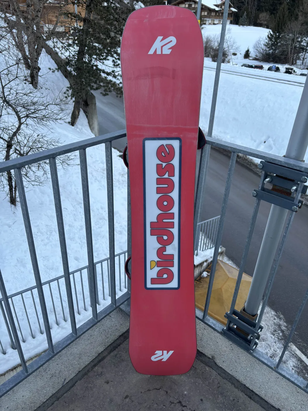 Snowboard Back